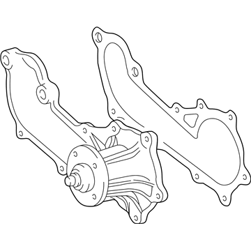 Toyota 16100-79445-83 Water Pump Assembly