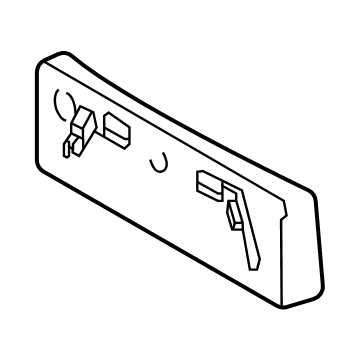 Toyota Mirai License Plate - 52114-62010