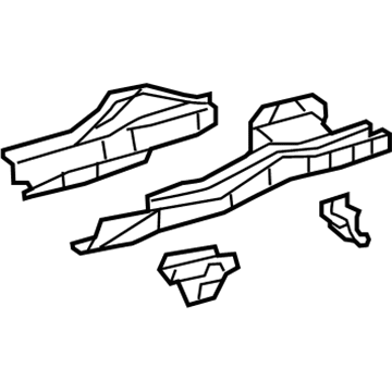 Toyota 57611-02904 Rail