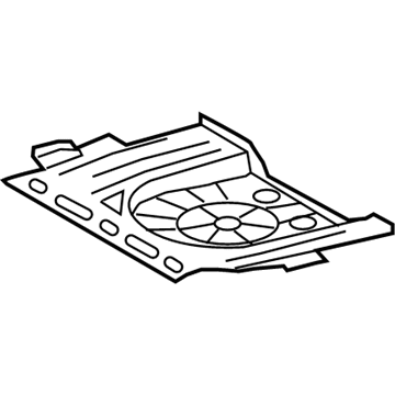 Toyota 58311-01900 Rear Floor Pan