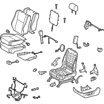 Toyota 71200-0C530-B6 Seat Assembly