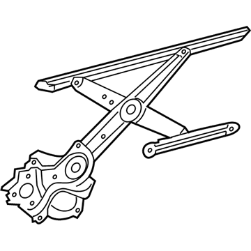 Toyota 69802-52130 Regulator Sub-Assembly