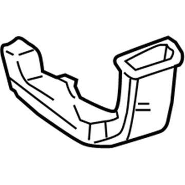 Toyota 58862-35010 Heater Duct