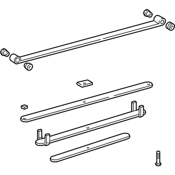 Toyota 48210-AF072 Leaf Spring