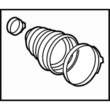 Toyota 04427-44050 Front Cv Joint Boot Kit, In Outboard, Right