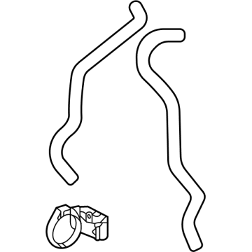 Toyota 16260-F0180 Hose Assembly