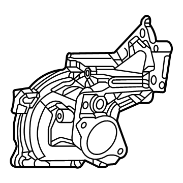 Toyota 16323-F0040 Water Inlet