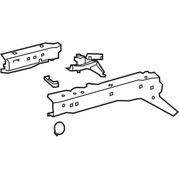 Toyota 57027-47021 Member Sub-Assembly, Front