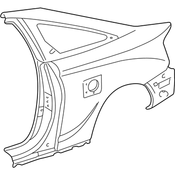 Toyota 61611-2B570 Quarter Panel