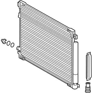 Toyota 884A0-06020 Condenser