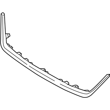 Toyota 53122-52030 Moulding, Radiator Grille