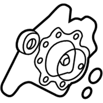 Toyota 04446-06040 Power Steering Pump Gasket Set