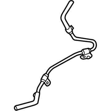 Toyota Sienna Power Steering Hose - 44406-08021