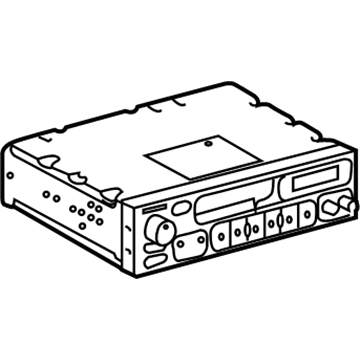 Toyota 86120-02130 Receiver Assembly, Radio