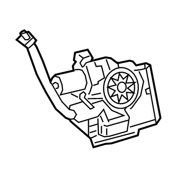 Toyota Corolla Cross Door Lock Actuator - 69350-F6050