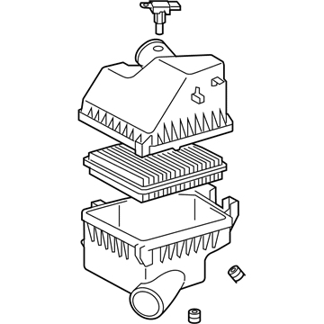 Toyota 17700-0V012 Cleaner Assembly, Air W