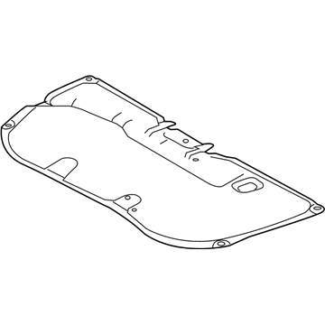 Toyota 53341-0E090 Insulator, Hood