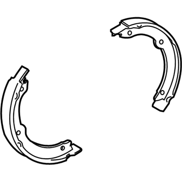 Toyota 46530-34010 Parking Brake Shoes