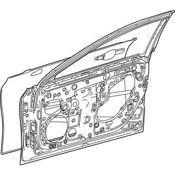 Toyota 67002-62070 Panel Sub-Assembly, Fr D