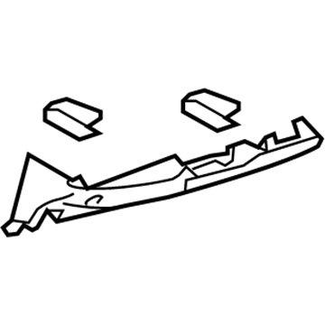 Toyota 55302-06091-B0 Lower Trim Panel