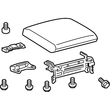 Toyota 58905-60460-A2 Door Sub-Assembly, Console Compartment