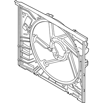 Toyota 16711-WAA03 SHROUD, Fan