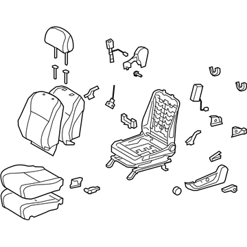 Toyota 71200-48E30-B1 Seat Assembly