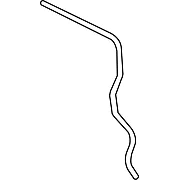 Toyota 23827-AA010 Hose, Fuel Vapor Feed