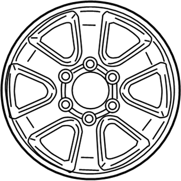 Toyota 42611-35302 Wheel, Disc