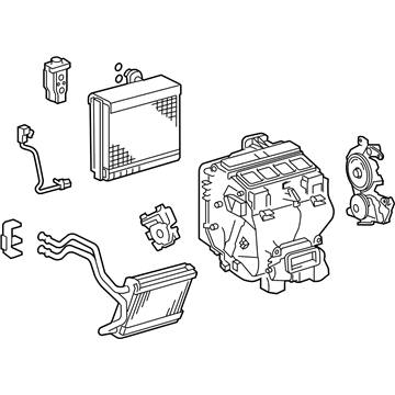 Toyota 87050-33543 A/C & Heater Assembly