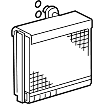 Toyota 88501-48311 Evaporator Core