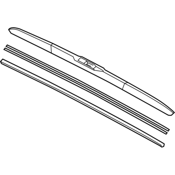 Toyota 85212-0E170 Wiper Blade