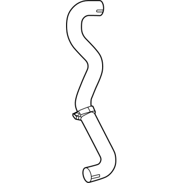 Toyota Crown Radiator Hose - 16571-25180