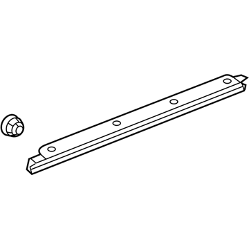 Toyota 75735-AC020-B0 Moulding, Front Door Outside, Lower RH