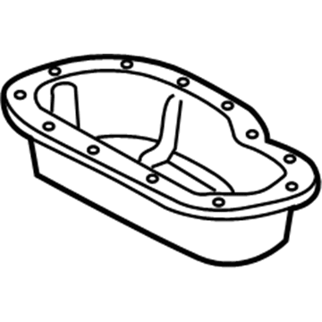 Toyota 12102-AD010 Lower Oil Pan