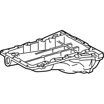 Toyota 12101-31160 Upper Oil Pan