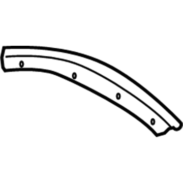 Toyota 65938-AA010 Weatherstrip Retainer Strip