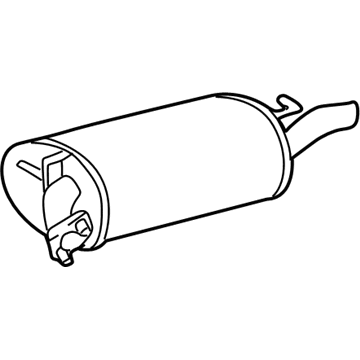 1998 Toyota Camry Exhaust Pipe - 17430-7A672