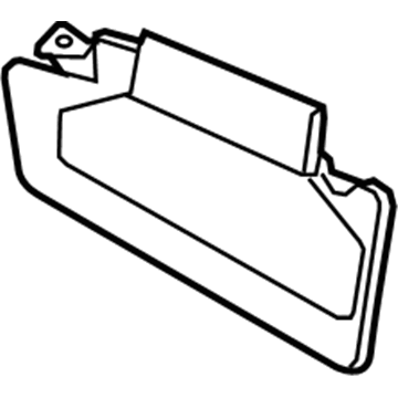 Toyota 74310-0C162-B1 Sunvisor