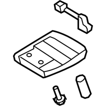 Toyota 63650-0C150-B0 Map Lamp Assembly