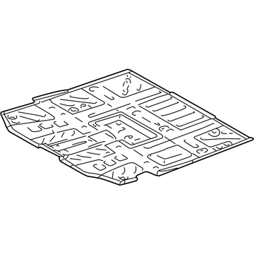 Toyota 58111-08900 Front Floor Pan