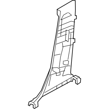 Toyota 62414-WB002 Lower Center Pillar Trim