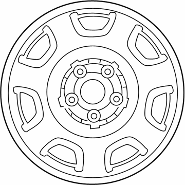 1997 Toyota RAV4 Spare Wheel - 42611-42011