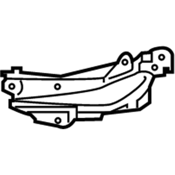 Toyota 55137-12071 Brace, Dash To Frame