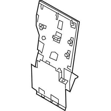 Toyota 71880-42031-C0 Carpet Assembly, Rear Seat