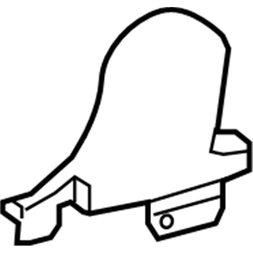 Toyota 71828-78010-C0 MOULDING, Rear Seat Cushion