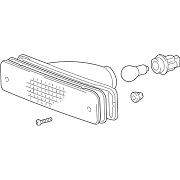 Toyota 81510-35120 Lamp Assy, Front Turn Signal, RH