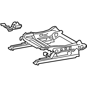 Toyota 72010-F4022 ADJUSTER Assembly, Fr Se