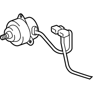 Toyota 16363-0P330 Fan Motor