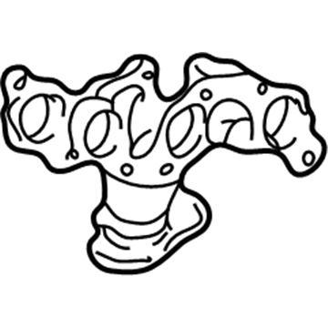 Toyota Solara Catalytic Converter - 17104-20010